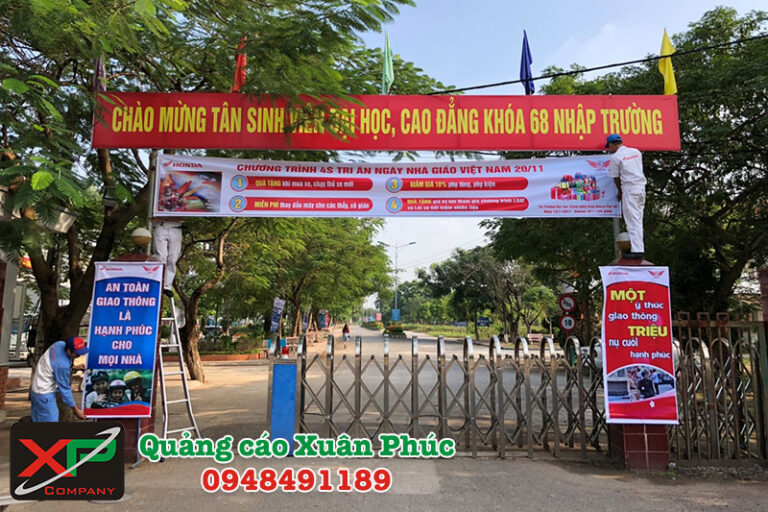 Quy định kích thước băng rôn quảng cáo chuẩn | Quảng cáo Xuân Phúc