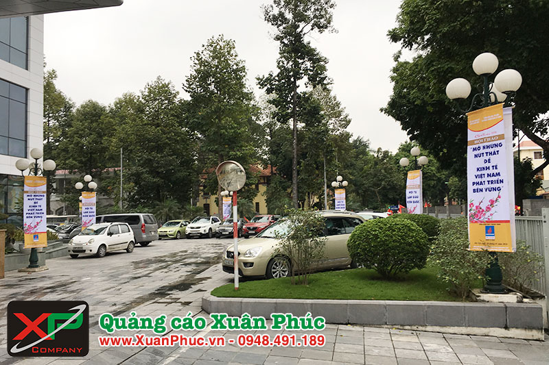 Treo phướn quảng cáo giá rẻ - Dịch vụ trọn gói từ A-Z
