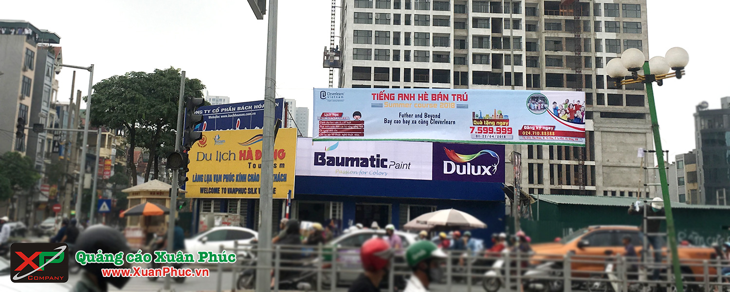 Banner Treo băng rôn tại Hà Nội- Quảng cáo Xuân Phúc